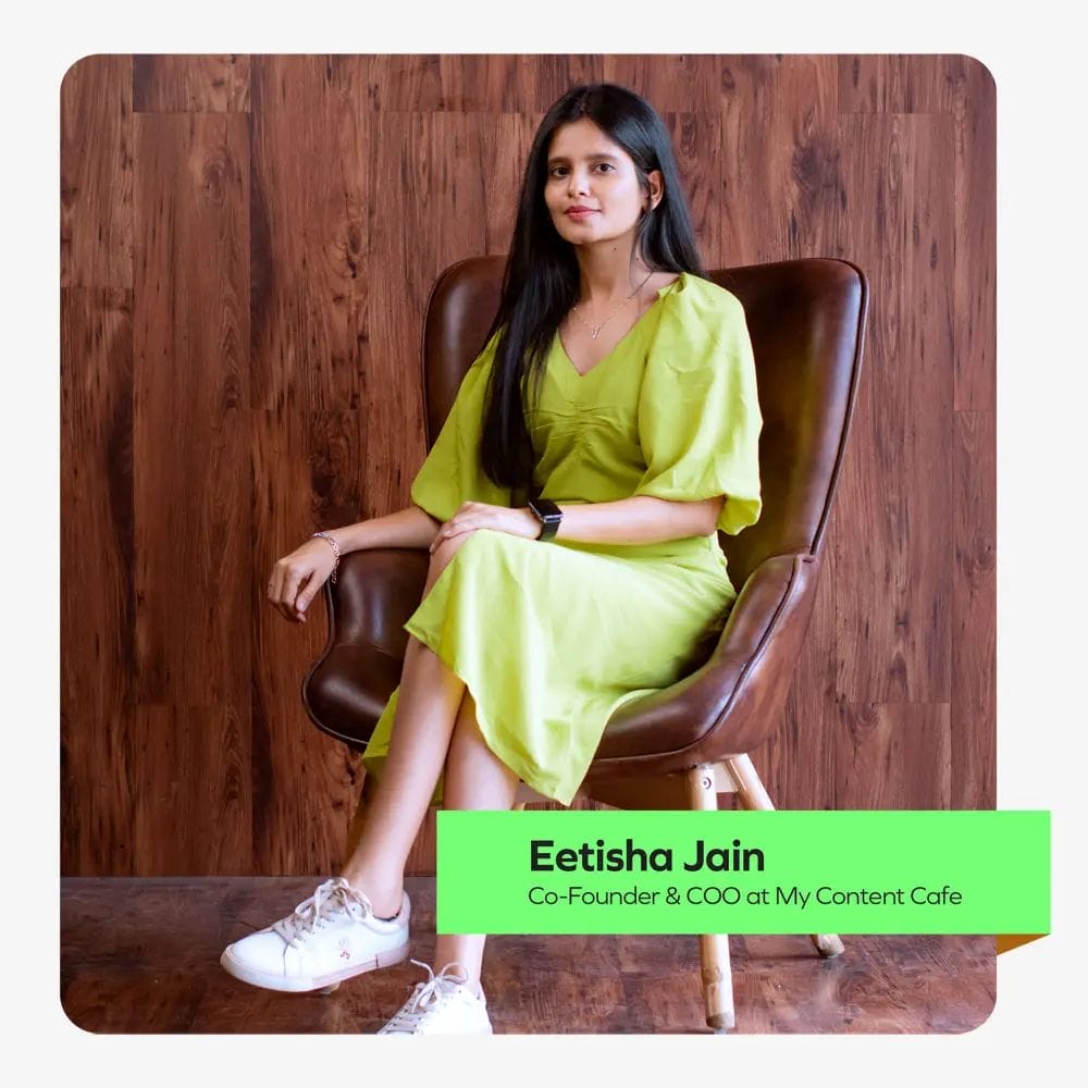 Eetisha Jain - MCC Co-Founder